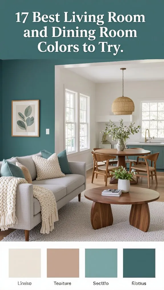 17 Best Living Room and Dining Room Paint Colors to Try - Best Living ...